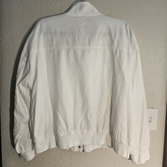 New with tags Maurices linen bomber jacket - Picture 2 of 3